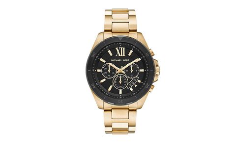 herenhorloge michael kors|Michael Kors gold tones.